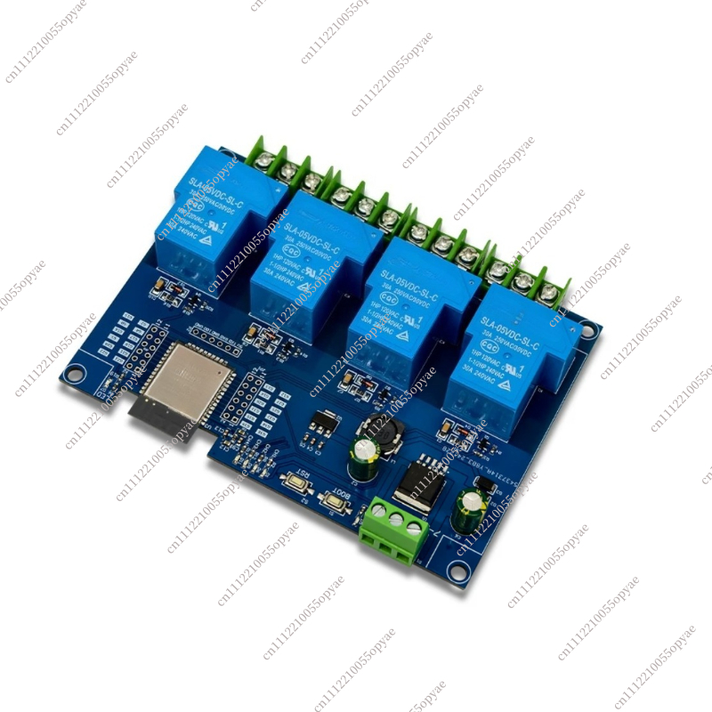 Relay Module 4 Channel - ESP32E Development Board 4-kanaals 30A relaismodule,