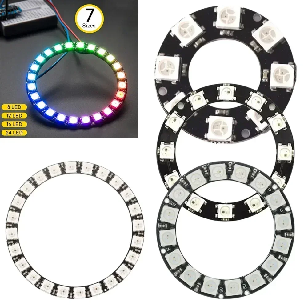 Neopixel - 5V LEDs Ring Individueel Adresseerbare RGB