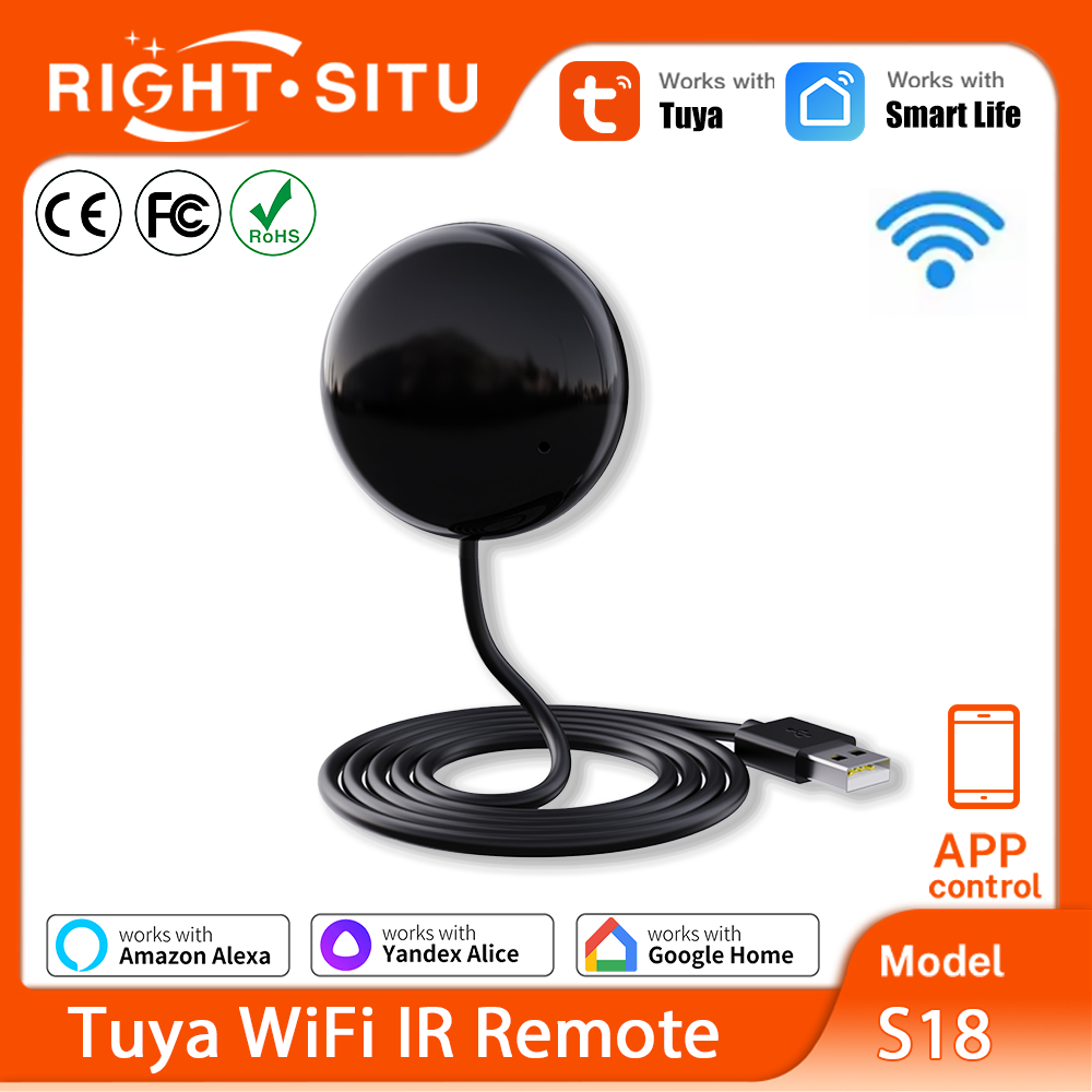 Ir Remote Module - Tuya WiFi IR-afstandsbediening voor slimme huisautomatisering