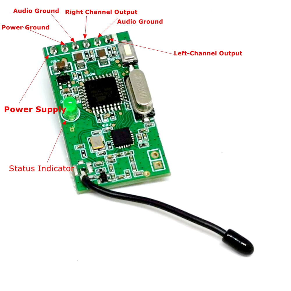 Nrf24L01 - 2.4G NRF24L01 draadloze digitale audiozendontvangermodule zender