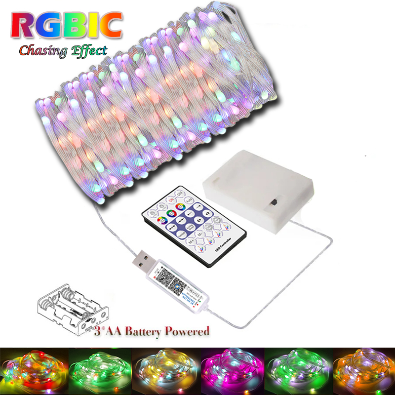 Ws2812B - Ws2812b Fairy Light String 3aa Batterij