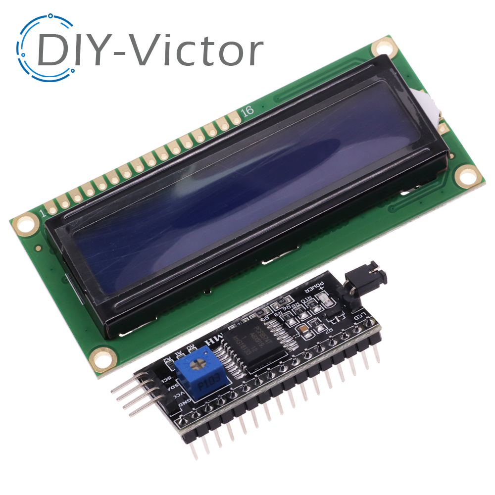 Lcd 1602 - 1602 16x2 HD44780 Voor Arduino Karakter