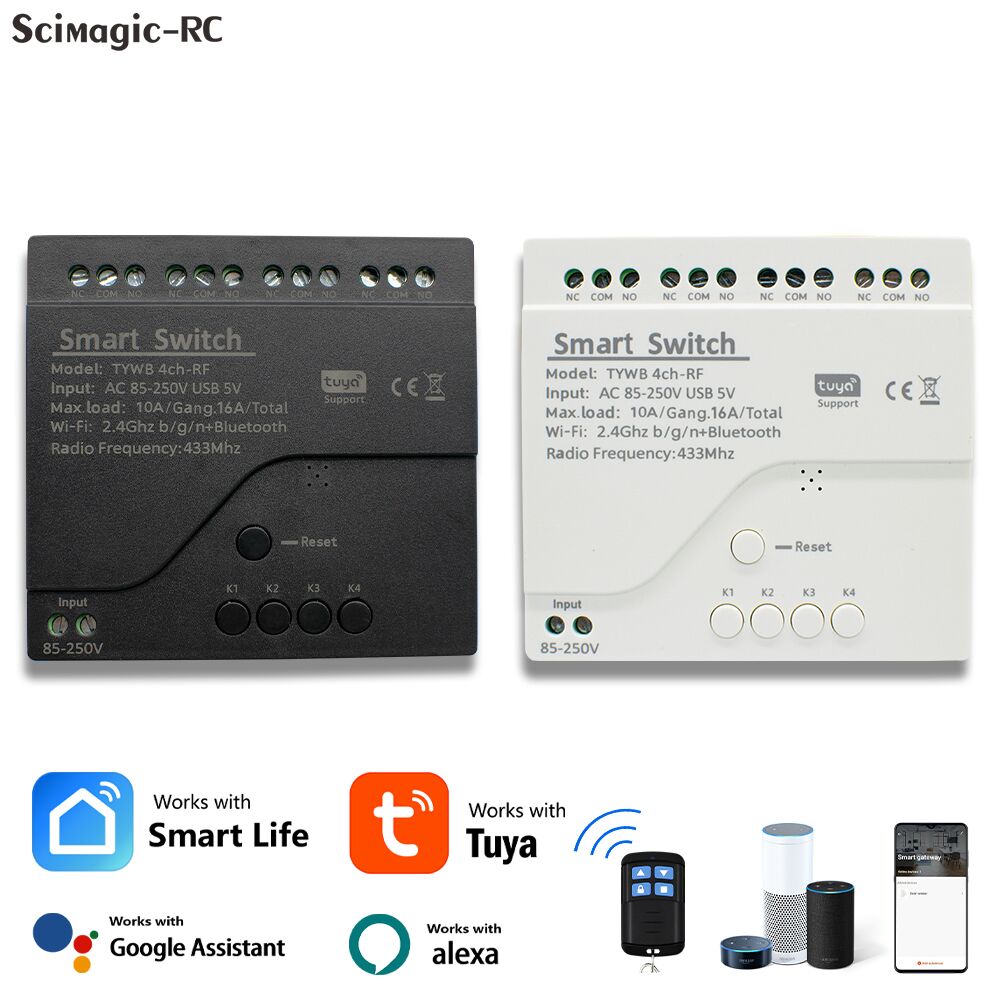 Ir Remote Module - 4CH Tuya Smart Wifi Schakelaar Module