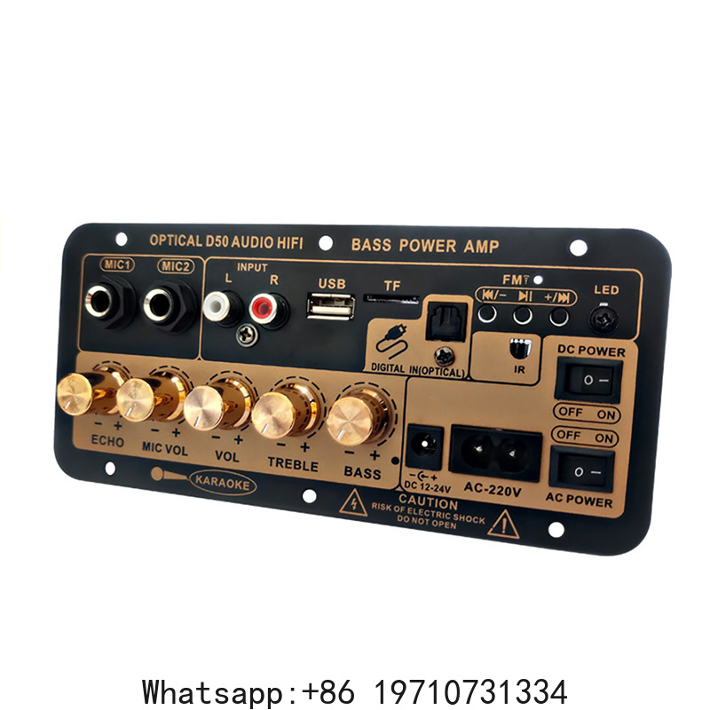 Microphone Module - Bluetooth Audioversterkerbord 100W Digitale Subwoofer Dubbele