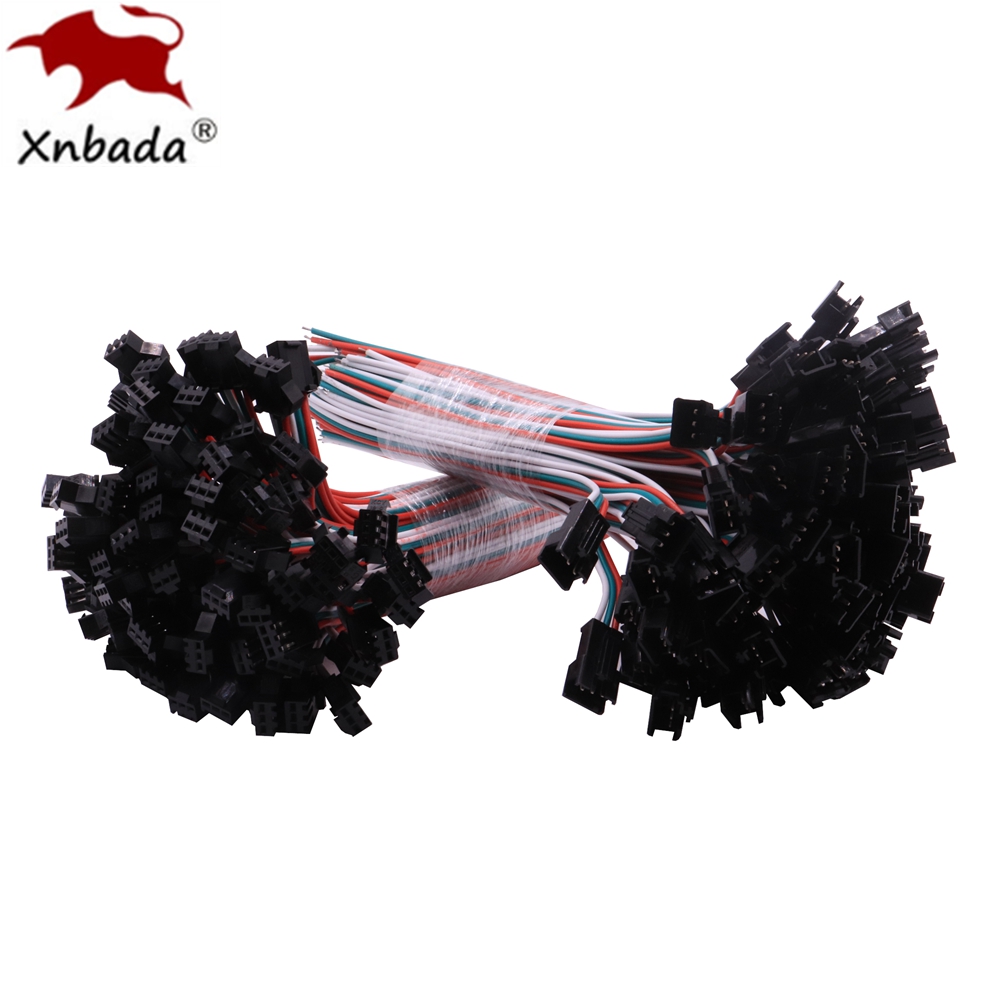 Ws2812B - 10Pairs 10Cm 3Pin Jst Connector Vrouwelijke