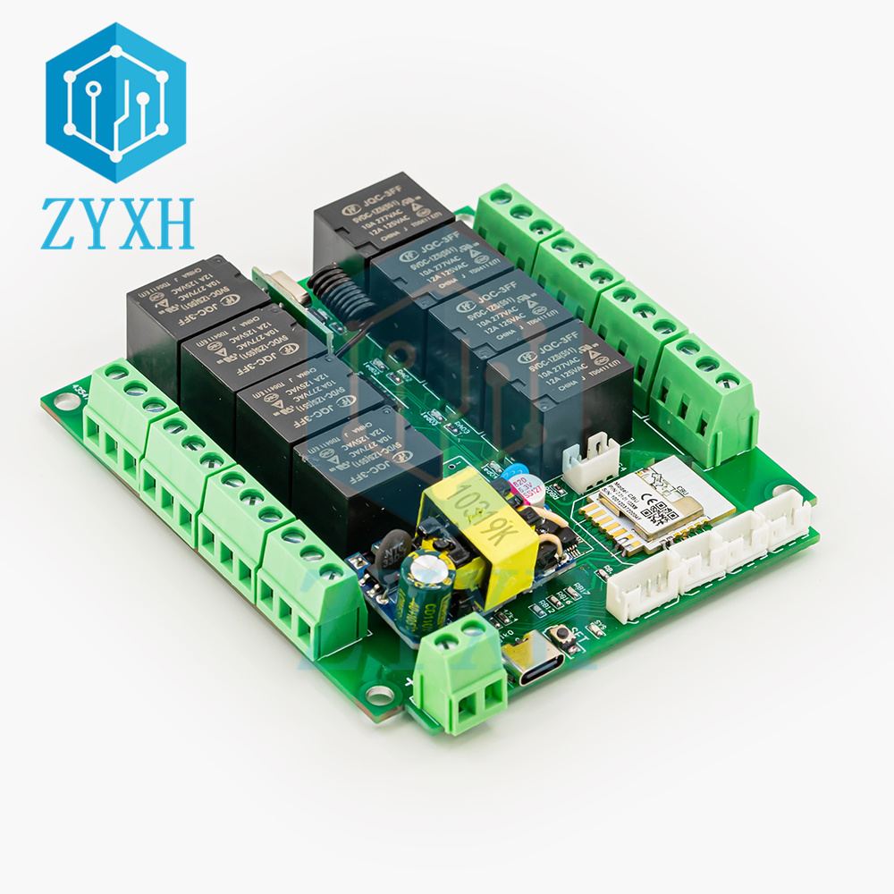 Relay Module 4 Channel - Tuya 8 Kanaals Wifi/Zigbee Afstandsbediening Relais