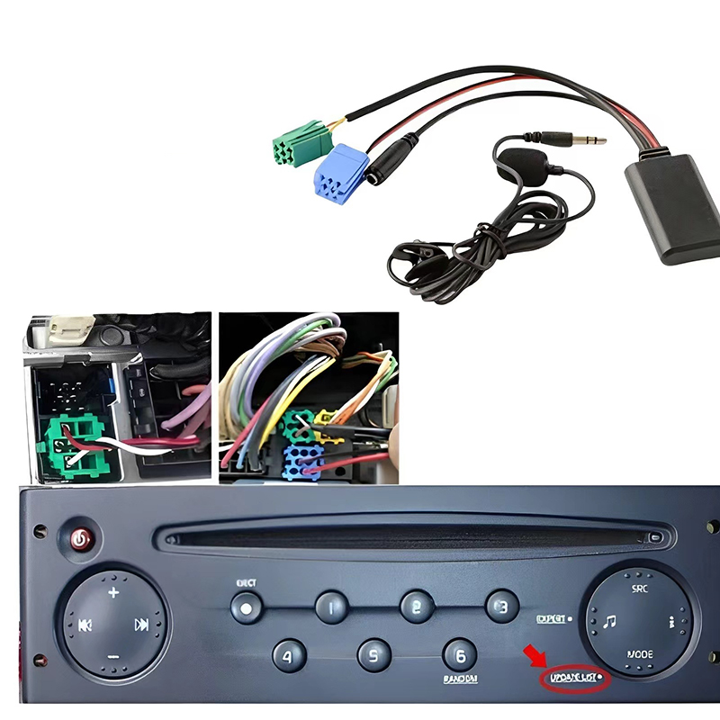 Microphone Module - Auto 5.0 Bluetooth Module Aux Adapter