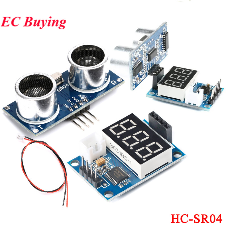 Ultrasonic Sensor Hc-Sr04 - HC-SR04 Ultrasone afstandsmeter Transducer Sensor Detector