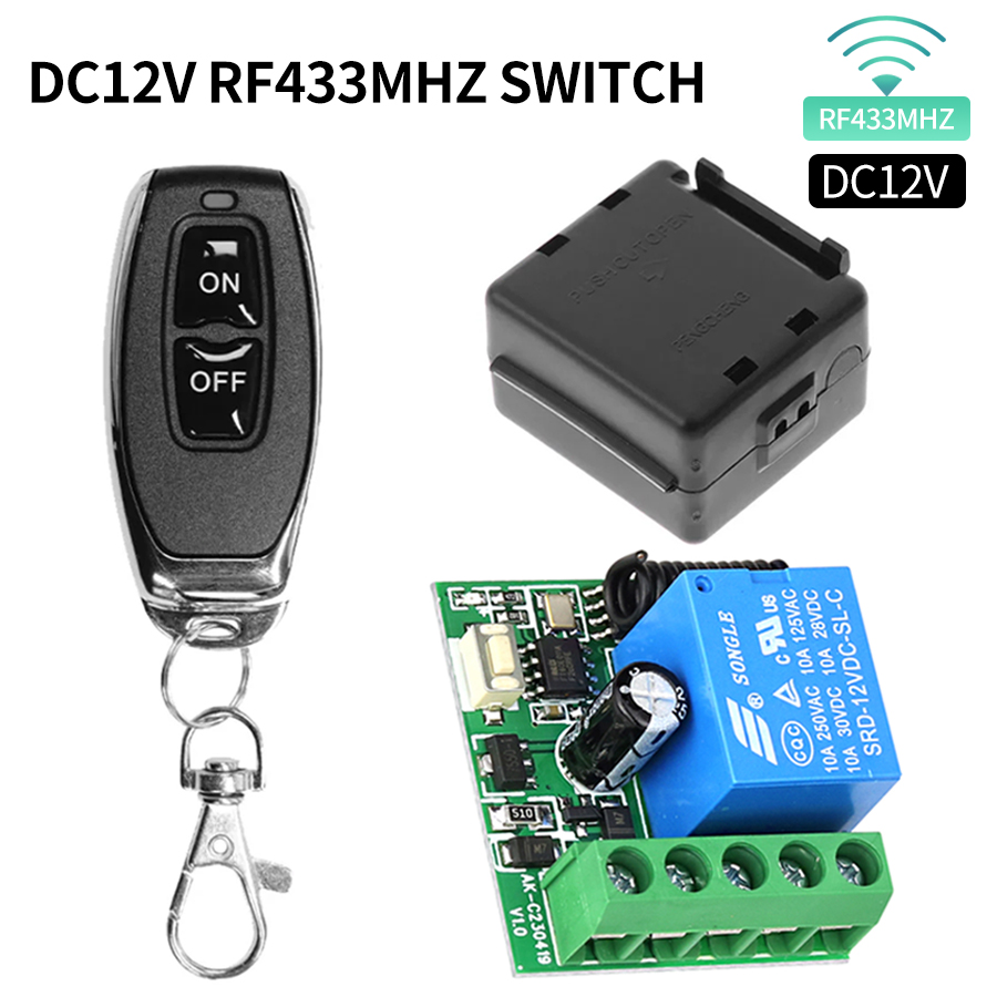 Ir Remote Module - 433Mhz Diy Draadloze Schakelaar Dc 12V