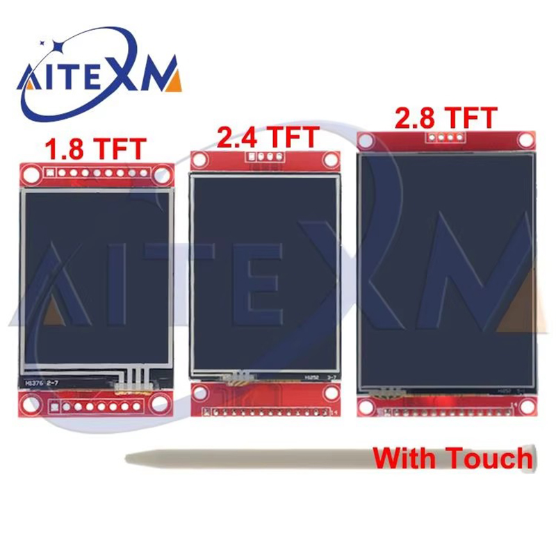 Ili9341 - SPI seriële weergave met Touch 1.8