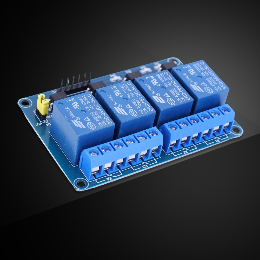 5V 12V 4-kanaals relaisbord me - Relay Module 4 Channel recensie en prijs