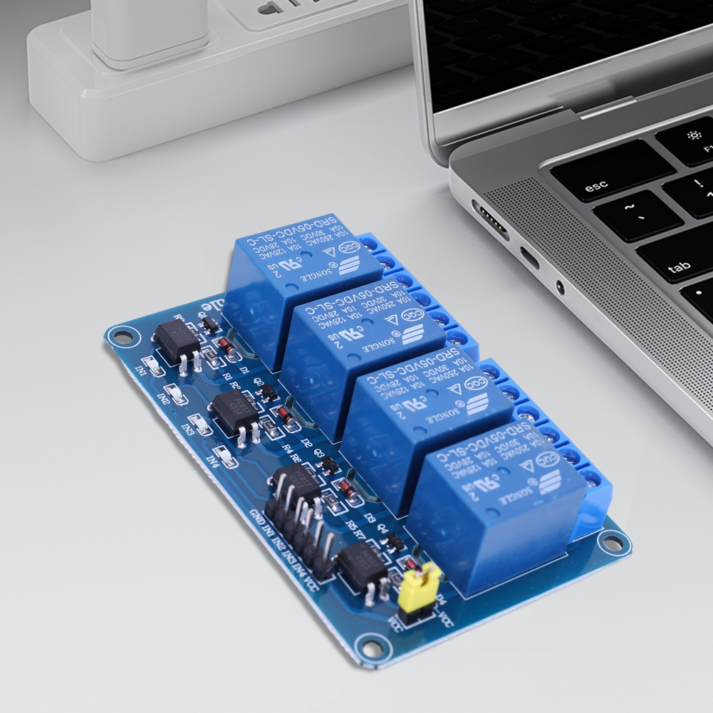 5V 12V 4-kanaals relaisbord me - Relay Module 4 Channel recensie en prijs