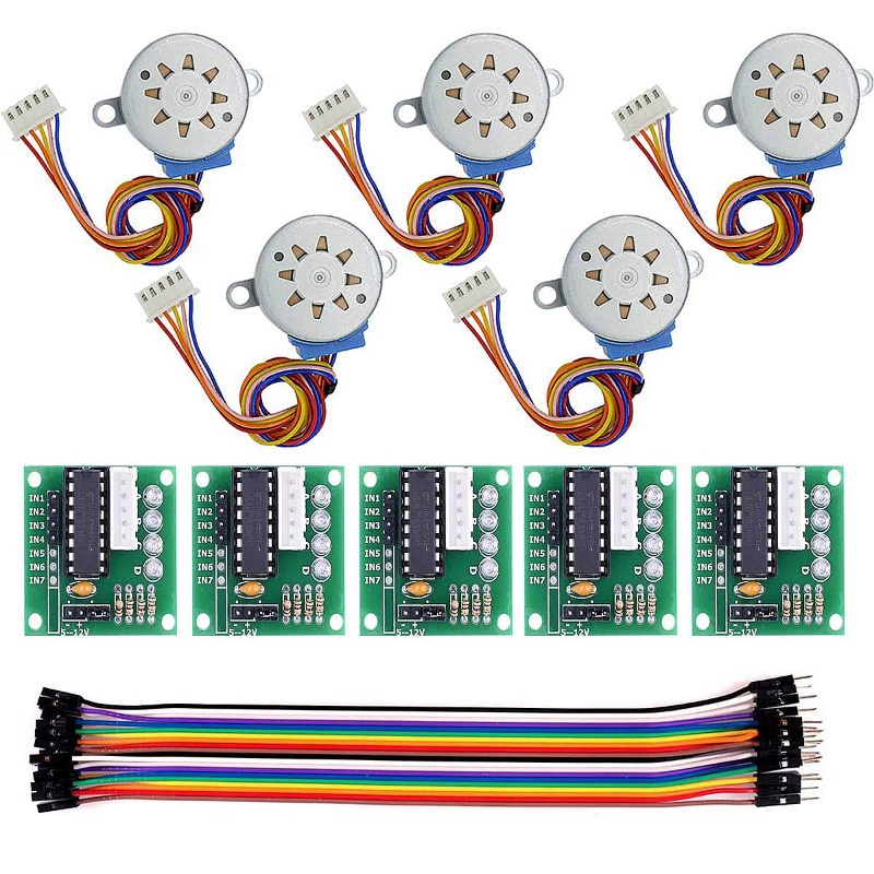 5Sets ULN2003 28BYJ-48 5V Stap - Stepper Motor 28Byj recensie en prijs