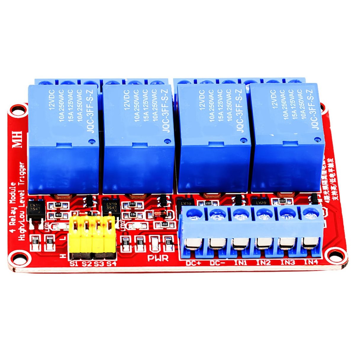 A49T 4-kanaals relaismodule 5V - Relay Module 4 Channel recensie en prijs