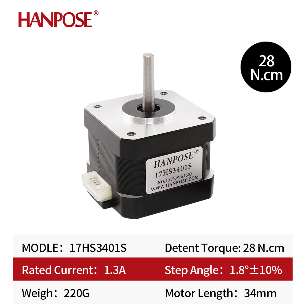 Nema 17 Stappenmotor 17HS3401S - Stepper Motor 28Byj recensie en prijs