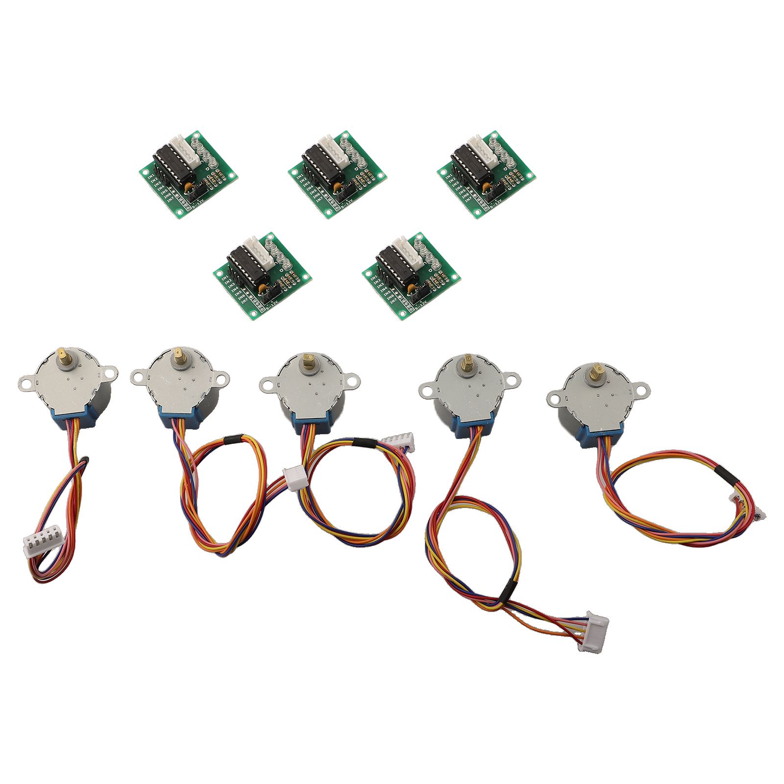 5V 4-fasen stappenmotor 28BYJ- - Stepper Motor 28Byj recensie en prijs