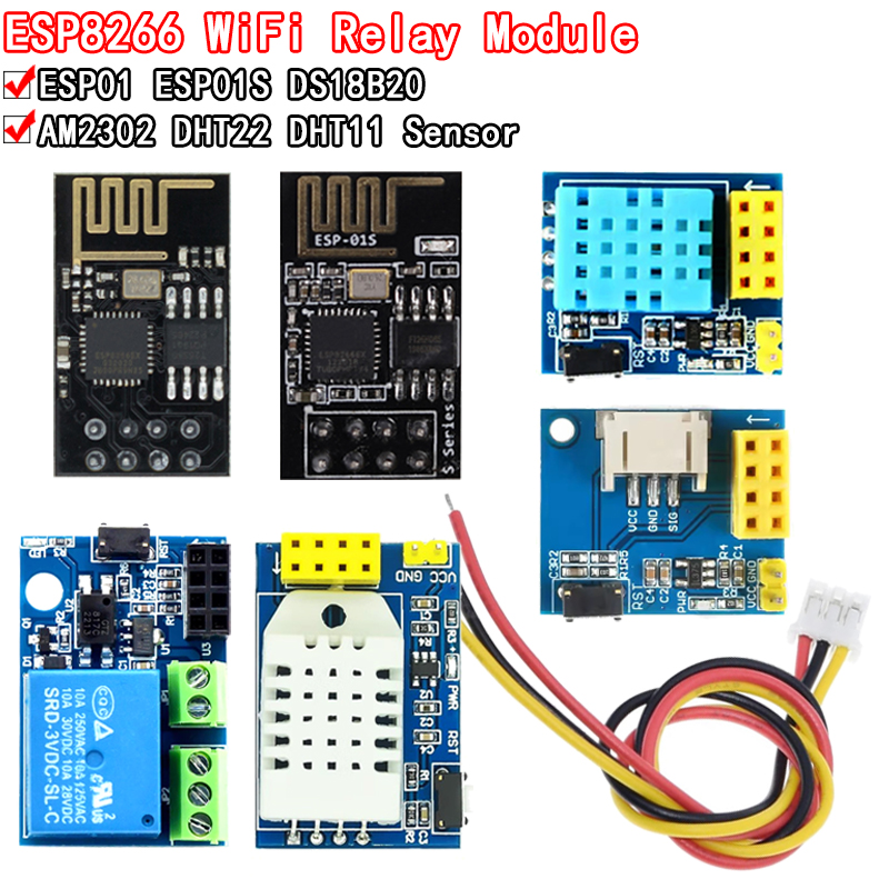 Esp8266 5V Wifi Relaismodule D - Ds18B20 recensie en prijs