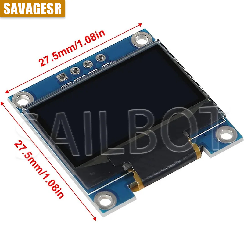1-10PCS 0.96 Inch OLED Display - Ssd1306 recensie en prijs