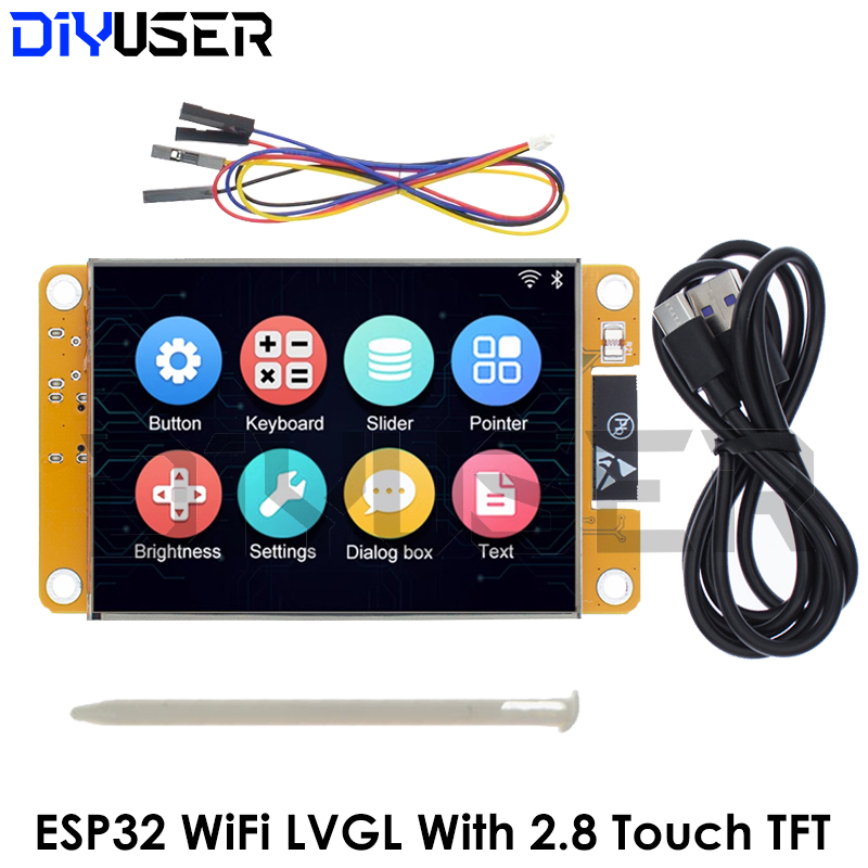 ESP32 LVGL WIFI & Bluetooth on - Tft Display 2.4 recensie en prijs