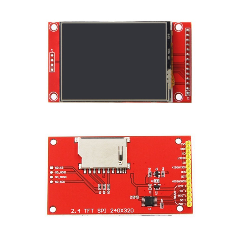 2,4 inch SPI LCD-schermmodule  - Ili9341 recensie en prijs