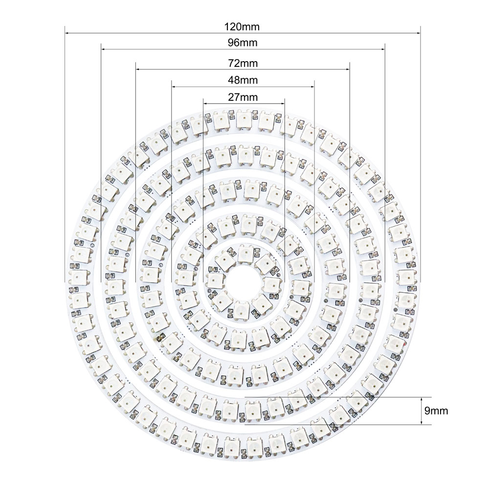 WS2812b Led Ring Adresseerbare - Ws2812B Strip 5V recensie en prijs