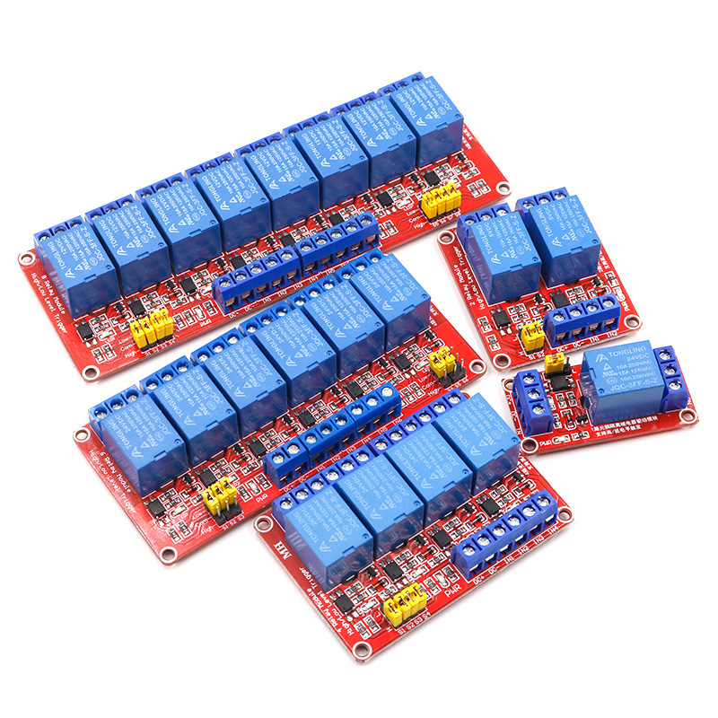 1/2/4/8-kanaals 5V/12V/24V rel - Relay Module 4 Channel recensie en prijs