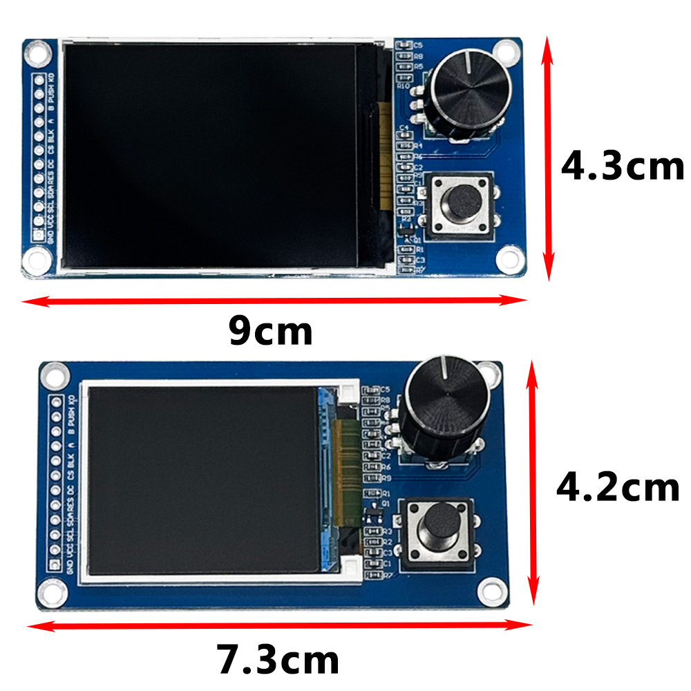 TFT OLED-module EC11 met draai - Ssd1306 recensie en prijs