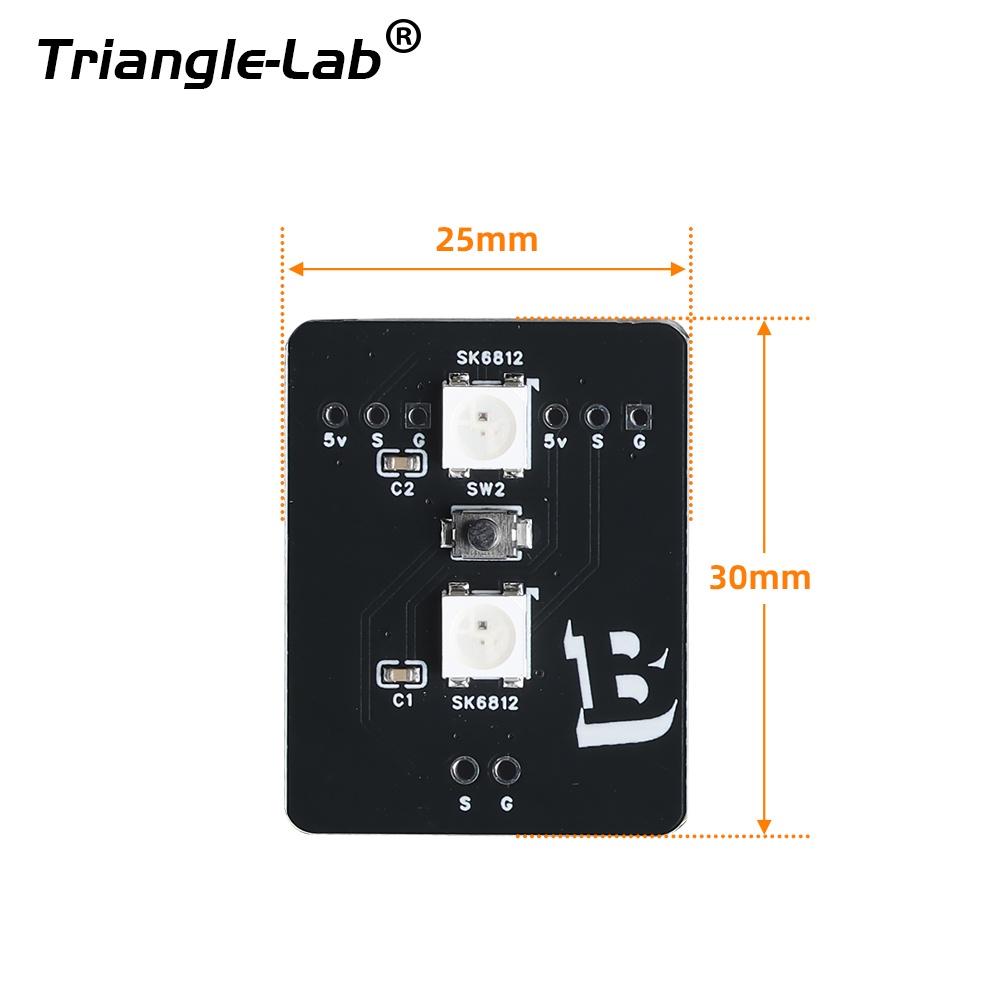 Trianglelab ®   Niet-gelaste Q - Neopixel recensie en prijs