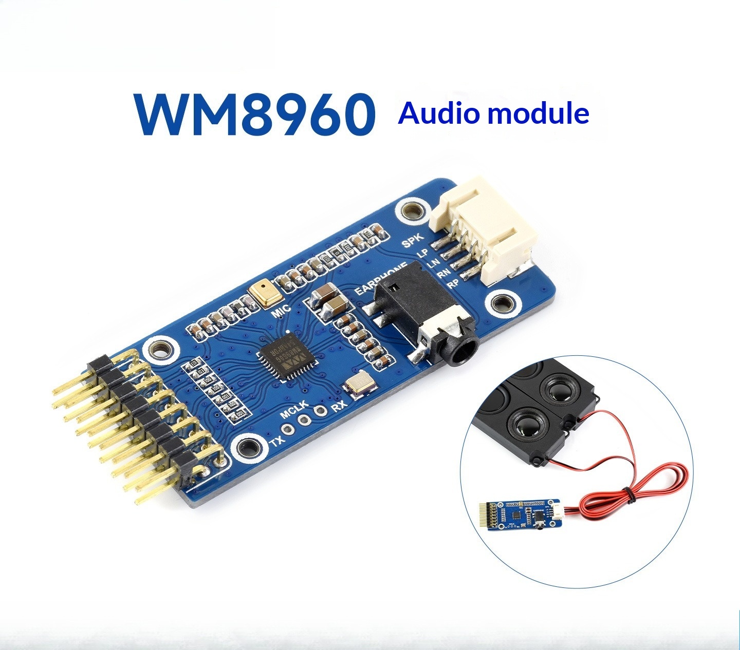 WM8960 stereo-audiocodecmodule - Microphone Module recensie en prijs