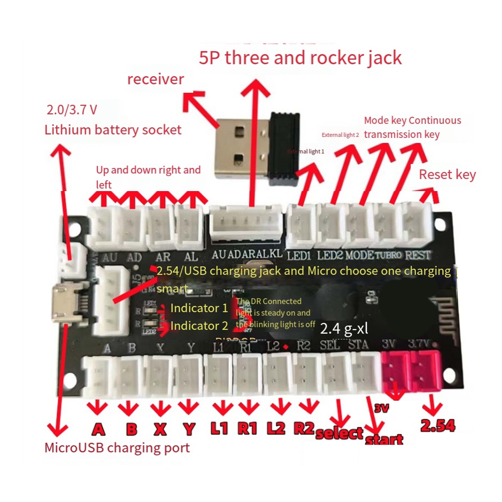 L77A 2.4G Draadloze Zero Delay - Joystick Module recensie en prijs
