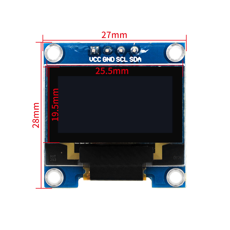 0,96 inch OLED SSD1306 I2C IIC - Oled Display 0.96 recensie en prijs