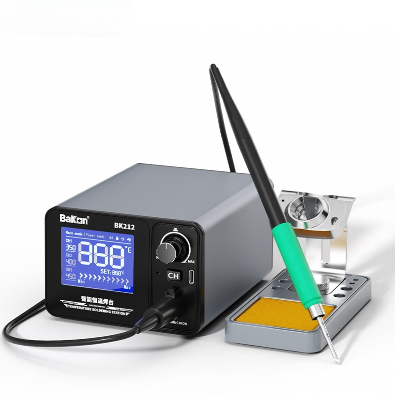 Bakon BK212 Smart Soldeerstati - Soldering Iron Temperature Probe recensie en prijs