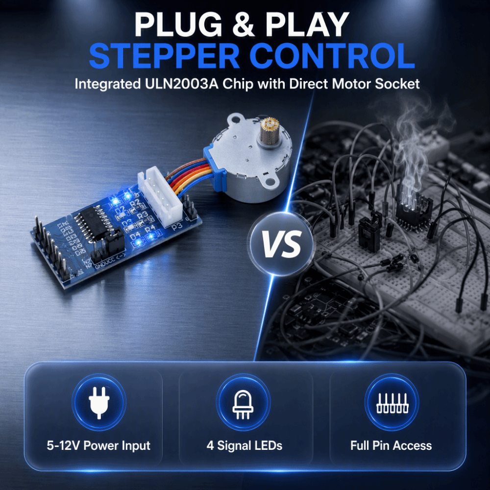 5 stuks 5-12V DC stappenmotorb - Stepper Motor 28Byj recensie en prijs