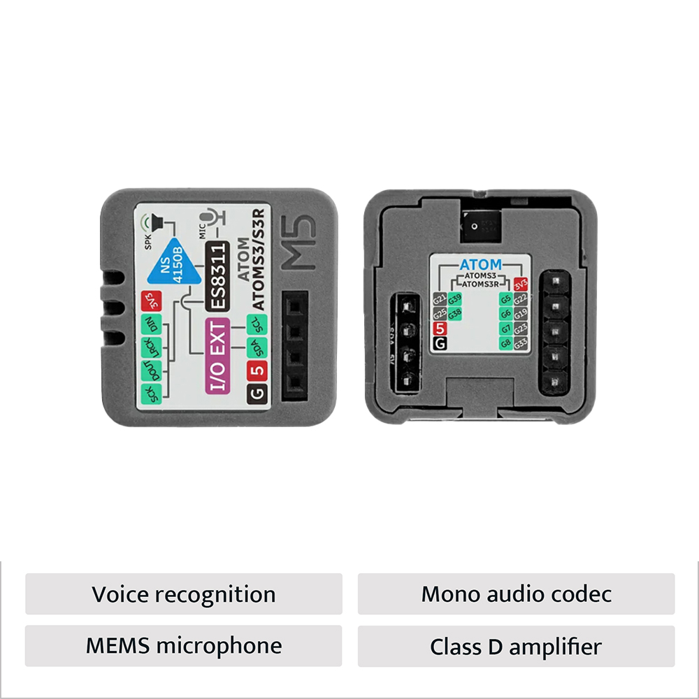 M5Stack Atomic Voice Base ES83 - Microphone Module recensie en prijs