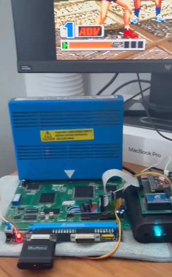Neo Geo MV1C HDMI Mod Kit Digi - Neopixel recensie en prijs