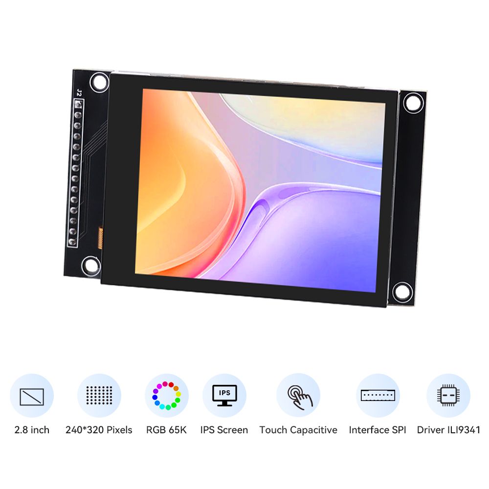 Elecrow 2,8 inch SPI-module IP - Ili9341 recensie en prijs