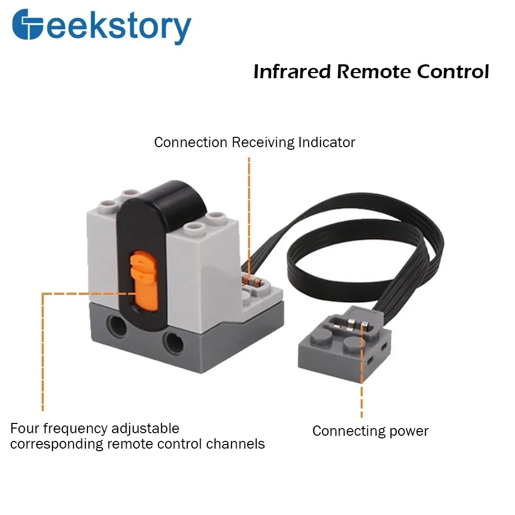 Technische MOC Power functies  - Ir Remote Module recensie en prijs