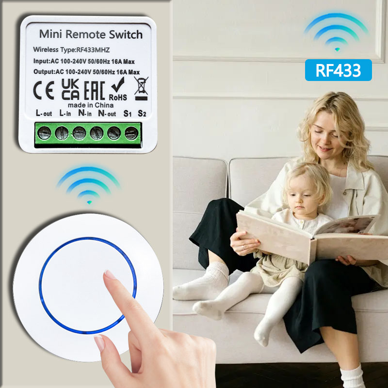433HMz Draadloze Lichtschakela - Ir Remote Module recensie en prijs