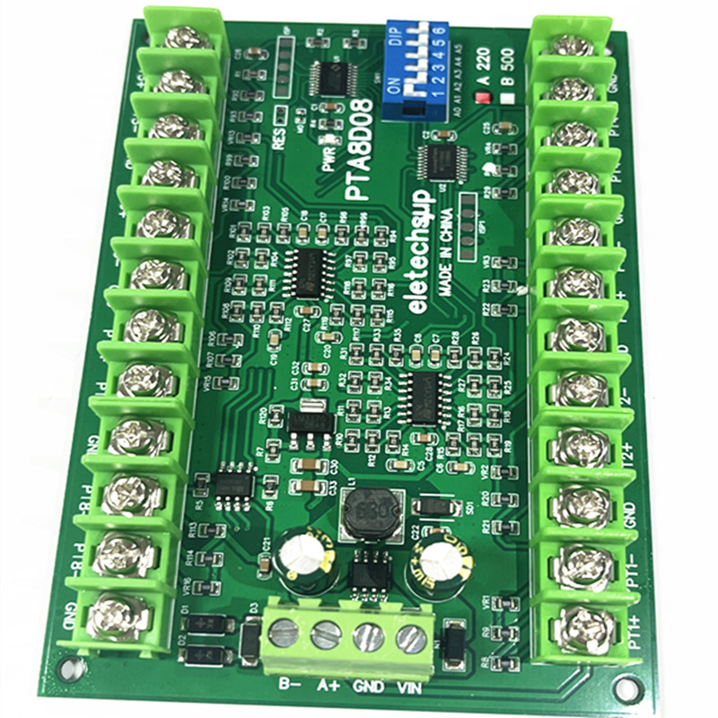 PTA8D08 8AI RS485 Analoge Inga - Ds18B20 recensie en prijs