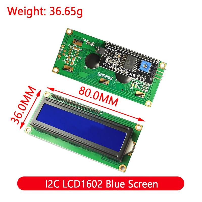 Lcd Module Blauw Groen Screen  - Lcd 1602 recensie en prijs
