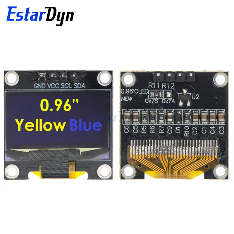 0.96 inch IIC SPI Seriële 7/4P - Oled Display 0.96 recensie en prijs