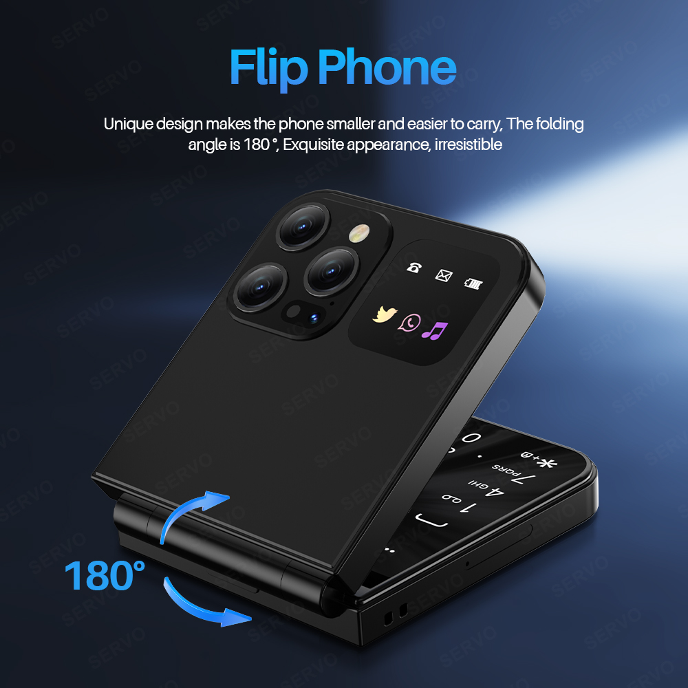 SERVO A50 PRO Flip mobiele tel - Tft Display 2.4 recensie en prijs