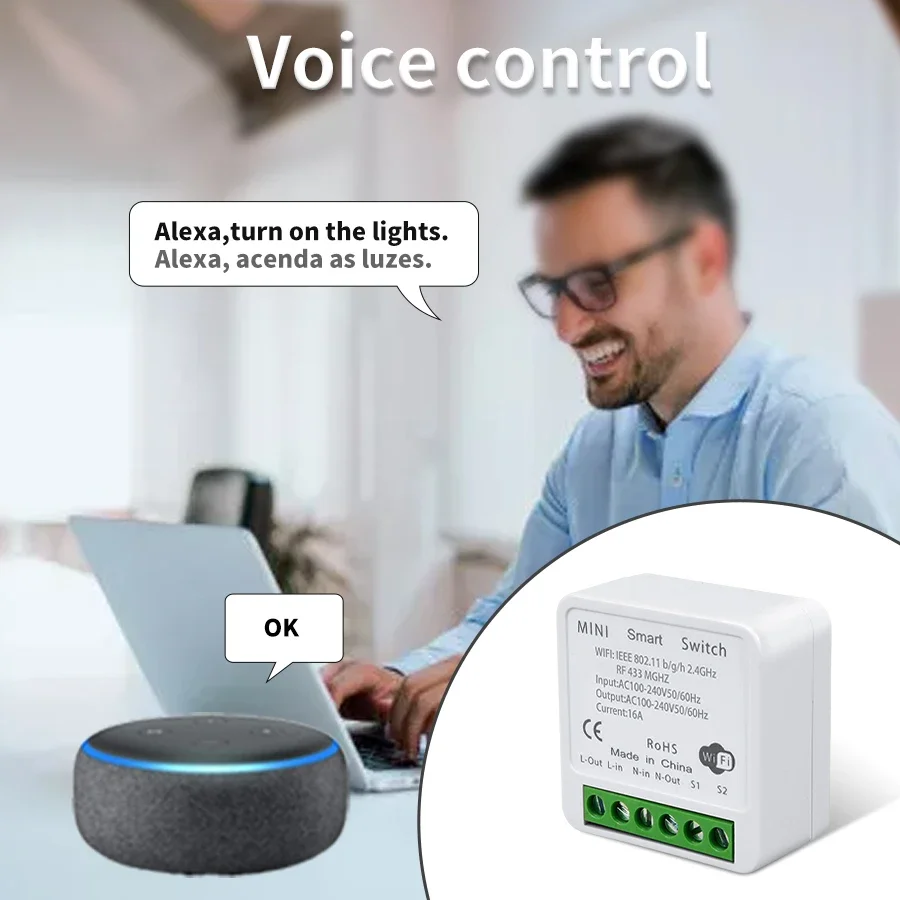 Wifi RF 433MHz Smart Switch Tu - Ir Remote Module recensie en prijs
