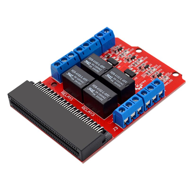 A64I Microbit 4-kanaals relais - Relay Module 4 Channel recensie en prijs