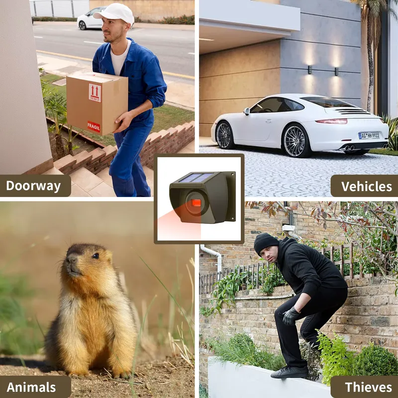 Draadloos opritalarmsysteem op - Pir Motion Sensor recensie en prijs