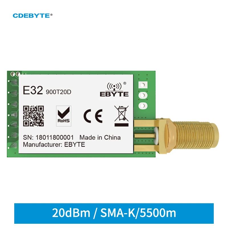 Ebyte E32-900T20D V8 Lora 868M - Lora Sx1278 recensie en prijs