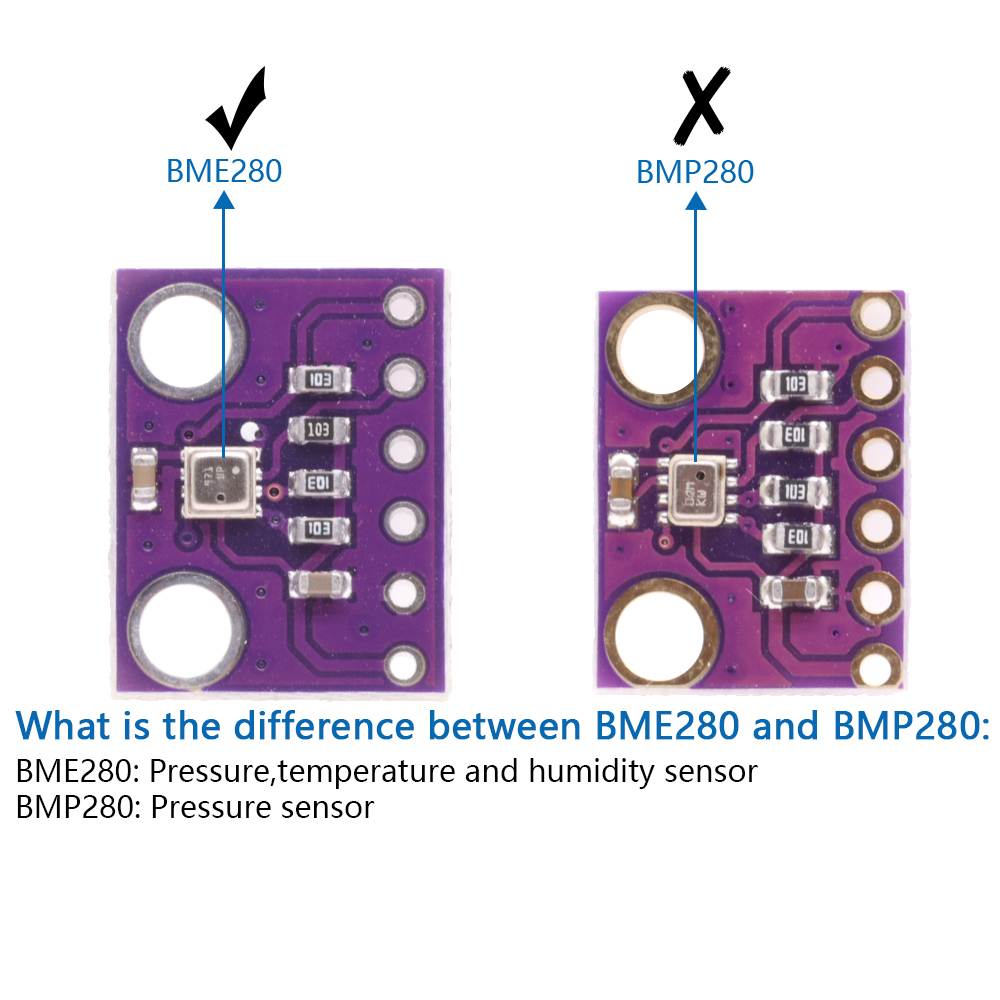 3in1 BME280 3.3V BMP280 5V Dig - Bme280 recensie en prijs