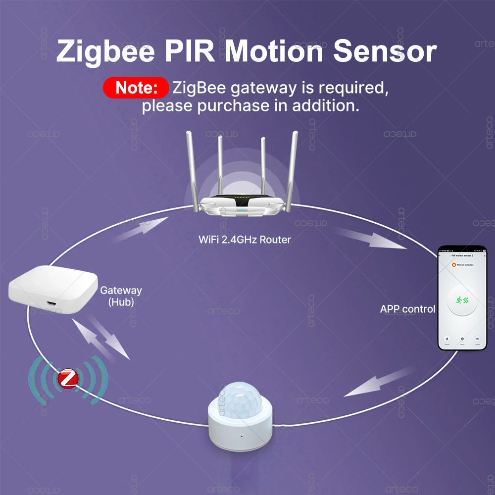 Zigbee 3.0 Mini PIR Bewegingss - Pir Motion Sensor recensie en prijs