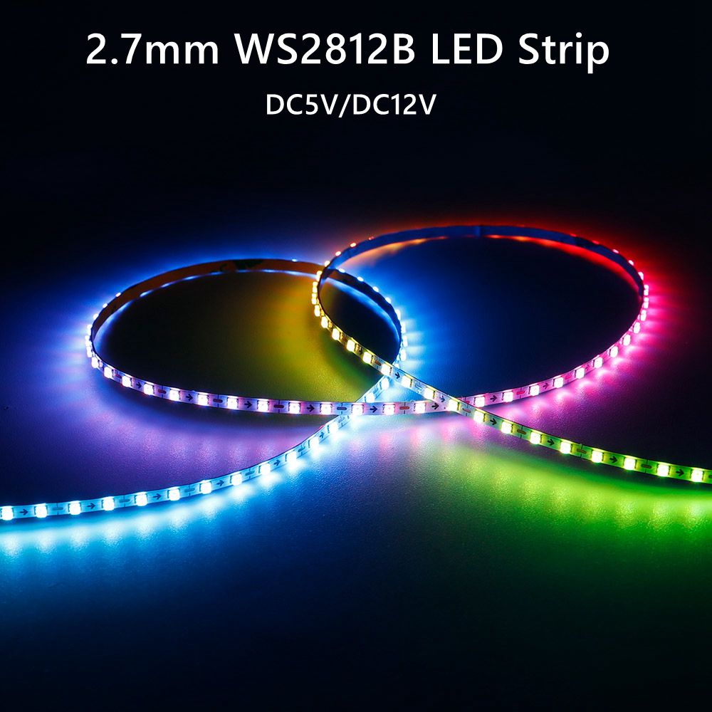 2,7 mm WS2812B LED-strip Ultra - Ws2812B Strip 5V recensie en prijs