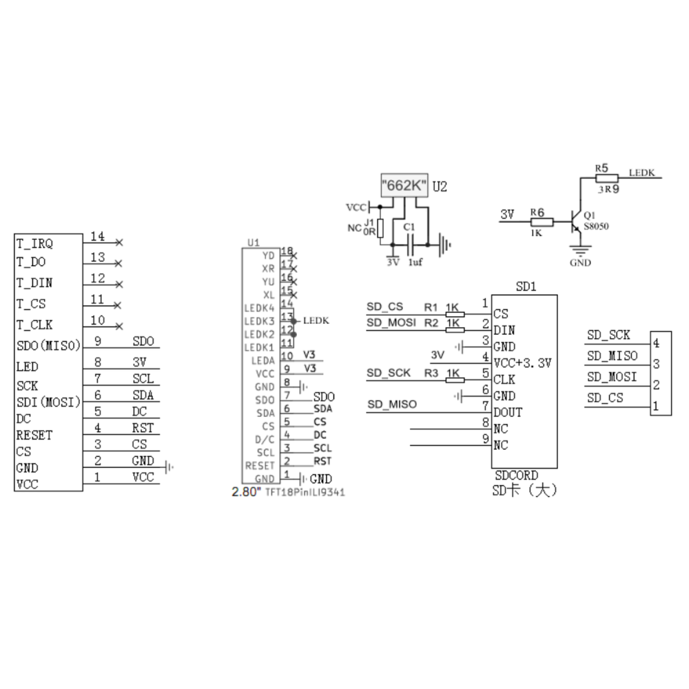 2,8 inch TFT LCD-displaymodule - Ili9341 recensie en prijs